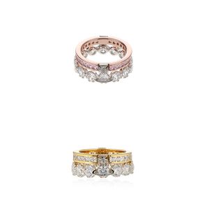Couple anneaux Vivi West Designer Love for Womens Mens Weals Marding Luxury Engagement Bijoux Cjewelers Double Flash Diamond Saturne Ring