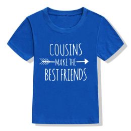 Cousins Making the Best Friends Kids T-shirt fête de la famille Kids Matching tenue Tshirt garçon fille t-shirt vêtements