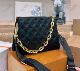 Coussin Bags Designer Bag Bolso Tote Luxury Diagonal Tops Leathercross Body con cadena Fashion Girls Must