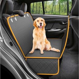 Cubierta 100 impermeable mascota perro estera hamaca para perros pequeños medianos grandes viaje coche asiento trasero almohadilla de seguridad HKD230706