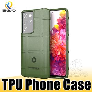 Case voor Samsung S21 A72 5G A21S A11 EU Huawei Mate 40 Lite 4G NOVA 7SE TPU Anti-Shock Mobiele Telefoon Back Case Izeso