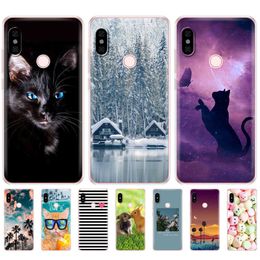 Siliconen Case Voor Xiaomi Redmi Note 5 Pro Soft Tpu Cover Cases Xiaomi Redmi Note Global Versie Leuke Beschermende Coque