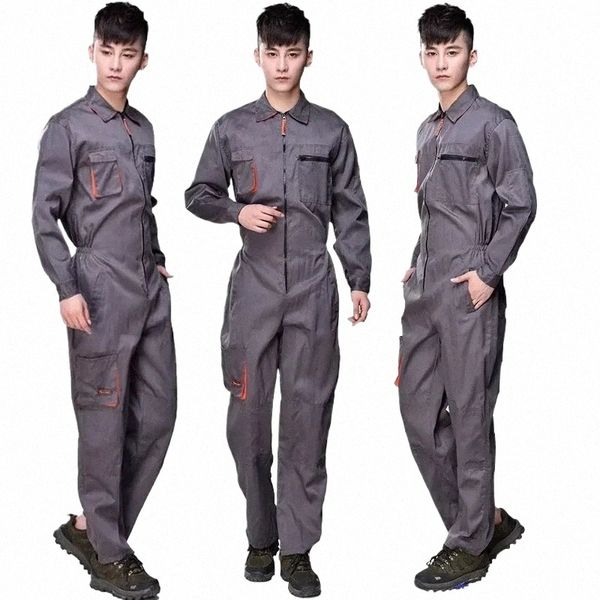 Combinaisons pour hommes femmes peinture uniforme de travail de sécurité léger pour les fournisseurs mécaniciens Cstructi réparateur vêtements d'usine e1jO #