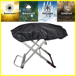 Covers 101*49*25cm Gas Grill Cover Voor Weber 9010001 Reiziger Draagbare Gas Grill 210D Zware waterdichte BBQ Cover Koken Tuin