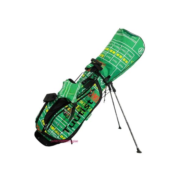 Couvre 2024 Nouveau sac de golf étanche en nylon imperméable Men de tissu en nylon femmes ultra légère et pratique de club extérieur