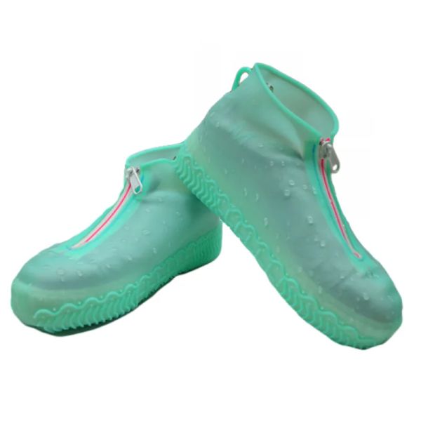 Fundas antideslizantes para zapatos, accesorios Unisex, reutilizables, cubiertas para la lluvia para hombres y mujeres, cubiertas para zapatos para niños, cubiertas impermeables para zapatos Galoshes