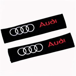 Couvre Audi ceinture de sécurité de voiture épaulettes sangle coussin 1 paire D0SI230g