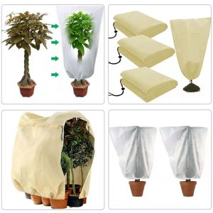 Hoezen Balkmond Plantenzak koudebestendige bloemen- en grasafdekking winterplanten vorstbestendige beschermhoes non-woven isolatie boomafdekking