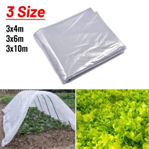 Couvre une feuille de plastique en polyéthylène transparent transparent à légumes en serre de la serre de la culture agricole couverture antiv Protect Protect Film for Garden