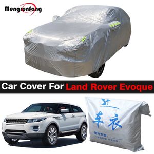 Cubiertas parasol completo para coche AntiUV lluvia nieve protección contra el polvo SUV cubierta a prueba de polvo para Land Range Rover Evoque 20122022HKD230628