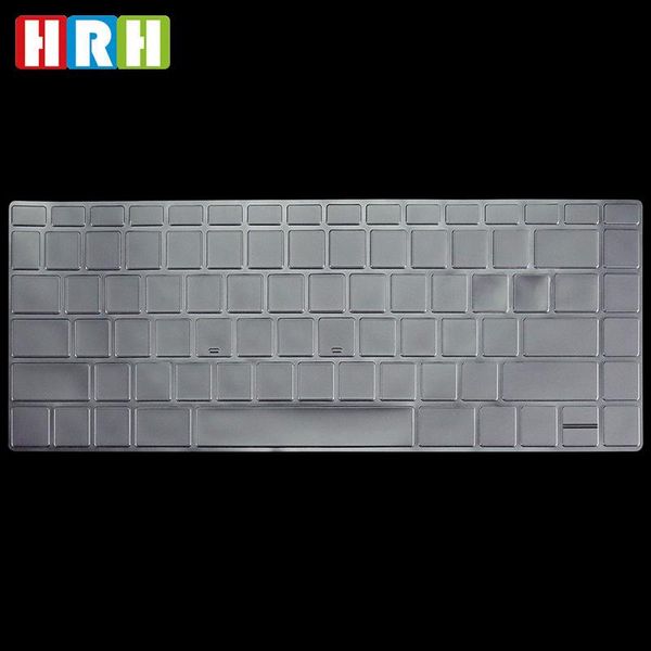 Cubre HRH 50pcs impermeable tpu transparente de la piel personalizada de la piel personalizada protector de cubierta del polvo para HP Changyou 14 Pavilion 14BF036TX