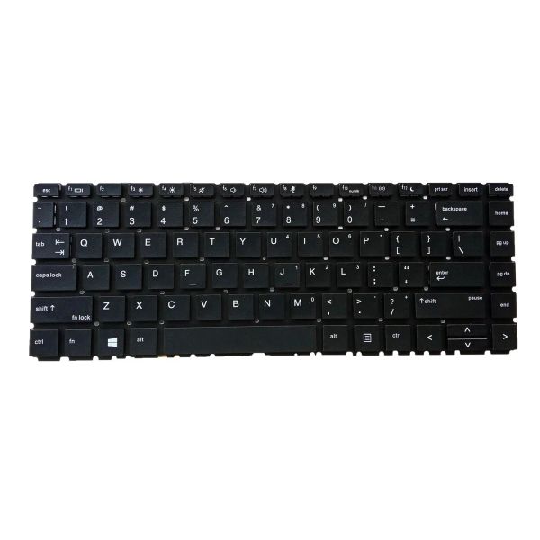 Couvre un clavier pour ordinateur portable US Layout Durable Notebook Keyboard Keypad Matte pour 440 G6 445 G6 Black Accessories Remplacement