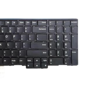 Behandelt laptoptoetsenbord ons lay -out met pointer mat duurzaam toetsenbord voor L570 15.6 inches 01AX610 01AX651 Zwart vervangt deel