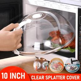 Couvre un couvercle alimentaire micro-ondes HEATRESSISANT FLATTERS GARDE GARDE MICROWAVE PALLE PLAQUE DE PLAQUE COVER