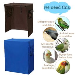 Housse de protection pour perroquets, volière, oiseaux, attrape-graines, sac de Protection étanche et léger, E2S
