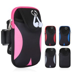 Couvre un sac de téléphone mobile en cours d'exécution du bras de sport multifonctionnel Band masculin et féminin Sac en pointe en plein air en gros imperméable