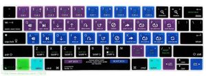 Cubre Serato DJ Hot Key Functional Silicone Keyboard Cover Skin para MacBook Pro 13 