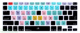 Behandelt Steinberg Cubase Hotkey snelkoppelingen Keyboard Cover Silicone Skin voor Old MacBook Pro 13 15 Euro EU US voor MacBook Air 13.3