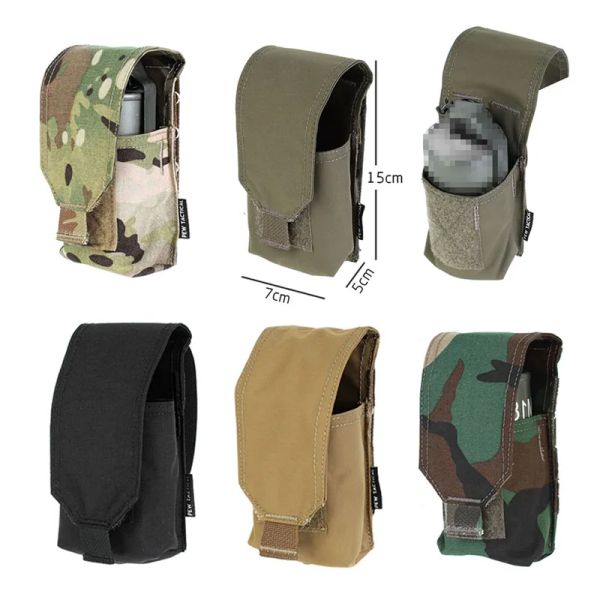 Couvre une pochette de grenade fumée Airsoft tactique CPC JPC2.0 VERIF MOLLE MAG POUCH SACS MULIEUX SAC TOLLOT TOOLLOT