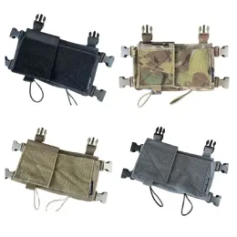 Cubre Bolsa Principal Táctica Chest Rig, SS Micro Fight Chassis, MK4, Airsoft