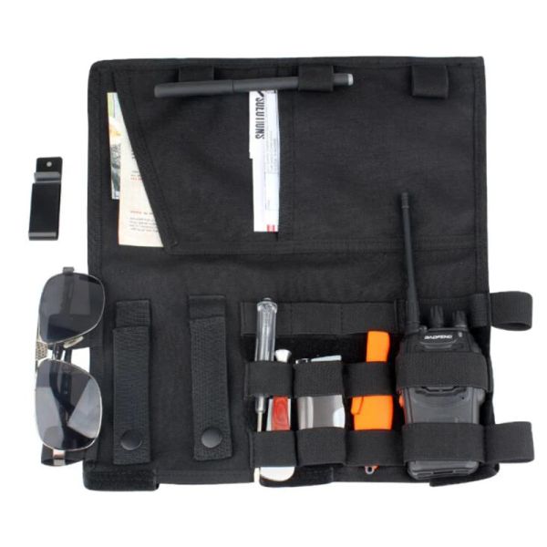 Couvre Tactique Molle Véhicule Pare-Soleil Organisateur Panneau Outil Pochette Voiture Camion Auto CD Sac De Rangement Divers Accessoires EDC Sac Titulaire