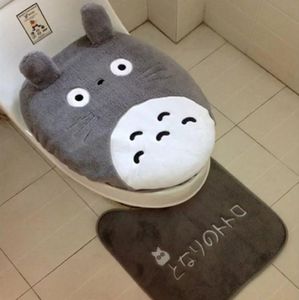 Couvre Totoro My voisin Cat Anime salle de bain en peluche Couverture de siège de toilette