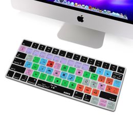 Cubre XSKN Logic Pro X Functional Actual Silicone Keyboard Skin para el teclado MAGIC MLA22LL/A MLA22B/A Tapa protectora