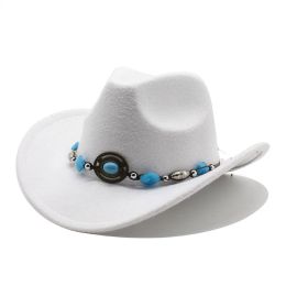 Capas de vaquero para hombres Accesorios de sombrero Party Jazz British Cup Hat Mujer de lujo Panamá Negro Fedora Sombrero