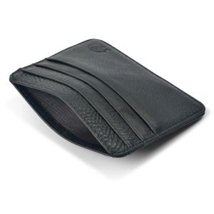 Cache de carte de crédit en cuir en cuir mini porte-carte d'identité petit sac à main pour l'homme slim portefeuille de cartes de portefeuille d'expédition
