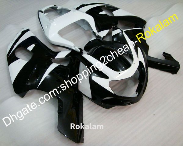 Carenado Fit GSXR-750 GSXR-600 K1 Carenados para Suzuki GSXR 600 750 2001 2002 2003 Kits de carenado de motocicleta en blanco y negro (moldeo por inyección)