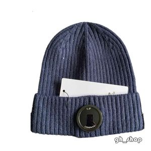 CP Caps Heren Designer Geribbelde Gebreide Lenshoeden Dames Extra Fijne Merinowol Brilbeanie Officiële Website Versie 63