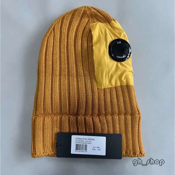 CP Companies Caps 17 Couleur Designer Automne Coupe-vent Bonnets Deux lentilles Lunettes Lunettes Chapeau CP Hommes Chapeaux Plein Air Casual Sports Stones Island Beanie Hat 694