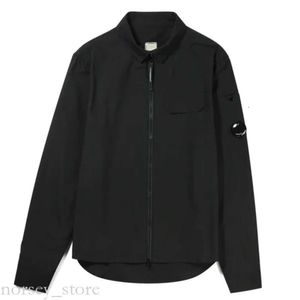 Cp Companys Veste pour hommes manteau une lentille chemise à revers cp comapny vestes vêtement teint utilitaire surchemise en plein air hommes cardigan vêtements d'extérieur vêtements Cp Companies veste 714