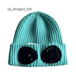 Cp Hat Designer Twee Lens Bril Goggles Mutsen Heren Cp Gebreide Hoeden Skull Caps Outdoor Dames Onvermijdelijk Cp Comapny Hoed Winter Beanie Zwart 3265