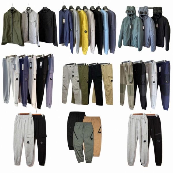 cp pantalonesPantalones para hombre Pantalones Diseñador Chaqueta para mujer Marca de moda de gama alta Sudadera con capucha suelta Juventud y otoño Ocio Deportes Bolsillo con cremallera Pantalón