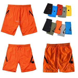 CP Shorts Diseñador de diseñadores Pantallas de lente de bolsillo de bolsillo teñido Natación de natación al aire libre Jogging informal de secado rápido Entrenamiento corto