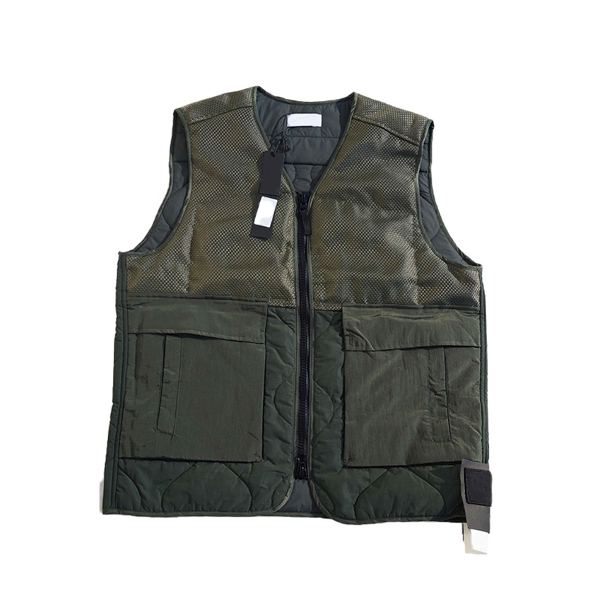 Men's Vests pattern konng gonng autumn and winter thickened waistcoat fashion brand high version mens vest
