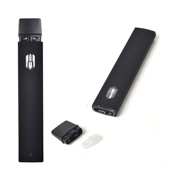 CP02 Kit de stylo à dosette jetable rechargeable vide de 1,0 ml pour cartouche d'huile de fumage Puffs rechargeable 280mAh Batterie bobine en céramique pk bud d1