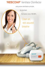 CPAP Cleaner et désinfectant CPAP APAP BIPAP Machine Cleaner Stérilizant Kit pour Resmed Respironics Tube et Mask9844473