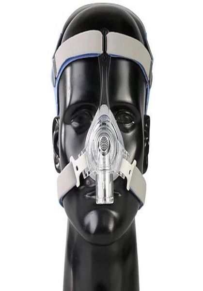 Masques cpap cessation masque nasal apnée du sommeil avec couvre-chef pour machines diamètre de tuyau 22mm8958735