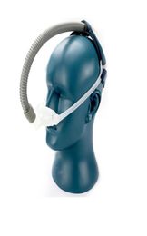Masque d'oreiller nasal CPAP avec casque pour l'apnée du sommeil anti-ronflement ajustement pour CPAP Auto CPAP BIPAP 3 tailles Cushion Pad9996005