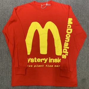 CPFM XYZ Kapital Kountry Baseball Vintage Camisetas de hombre Manga MC I'm lovin' it Puff Print Camiseta de manga larga Camisetas unisex Grueso 100% Algodón Otoño Primavera Prendas de abrigo Tops