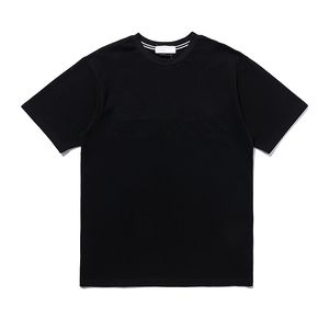 Camiseta bordada de moda de verano 2021 para amantes del algodón puro de manga corta informal simple para hombre