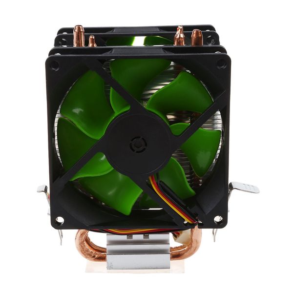 Ventilateur silencieux pour refroidisseur de processeur, livraison gratuite, pour Intel LGA775/1156/1155 AMD AM2/AM2 +/AM3