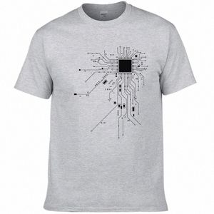Cpu Procor Circuit Schéma T-shirt 2023 Hommes D'été Cott T-shirt Hommes Drôle Tops Fi Marque T-shirts #303 73Zd #