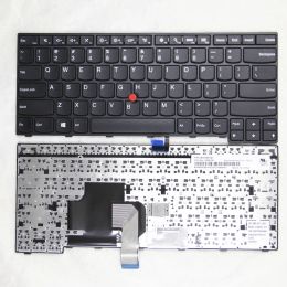 CPU 100% nouveau clavier américain d'origine pour Lenovo Thnikpad E450 E455 E460 E465 W450 E470 E475 Clavier d'ordinateur portable anglais