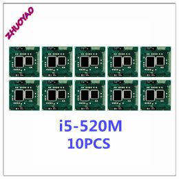CPU 10PCS I5520M CORE I5 520M 2,4 GHz 3M POCETPORT G1 Processeur d'ordinateur portable CPU SLBU3 SLBNB