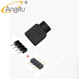 CPUS Angitu Argb RGB Diy 3pin 4pin Adaptateur Veste à aiguille féminine masculine LED pour 3528 5050 LED LET
