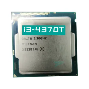 CPUS CORE I34370T SR1TB CPU 3.30 GHz 4M LGA1150 I3 4370T Processeur de bureau double noyau