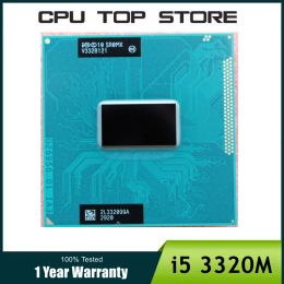 CPUS CORE I53320M I5 3320M SR0MX 2,6 GHz Utilisé Dualcore Quadthread Notebook Processeur d'ordinateur portable CPU 3M 35W SOCKET G2 / RPGA988B